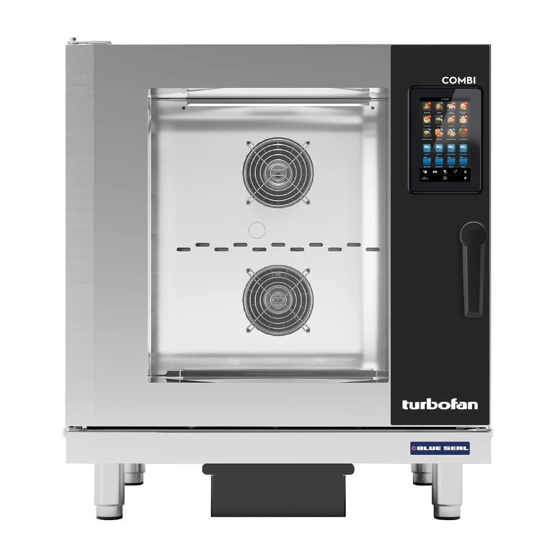 Blue Seal Turbofan 7 Grid Touch Control Combi Oven with Auto Wash EC40D7