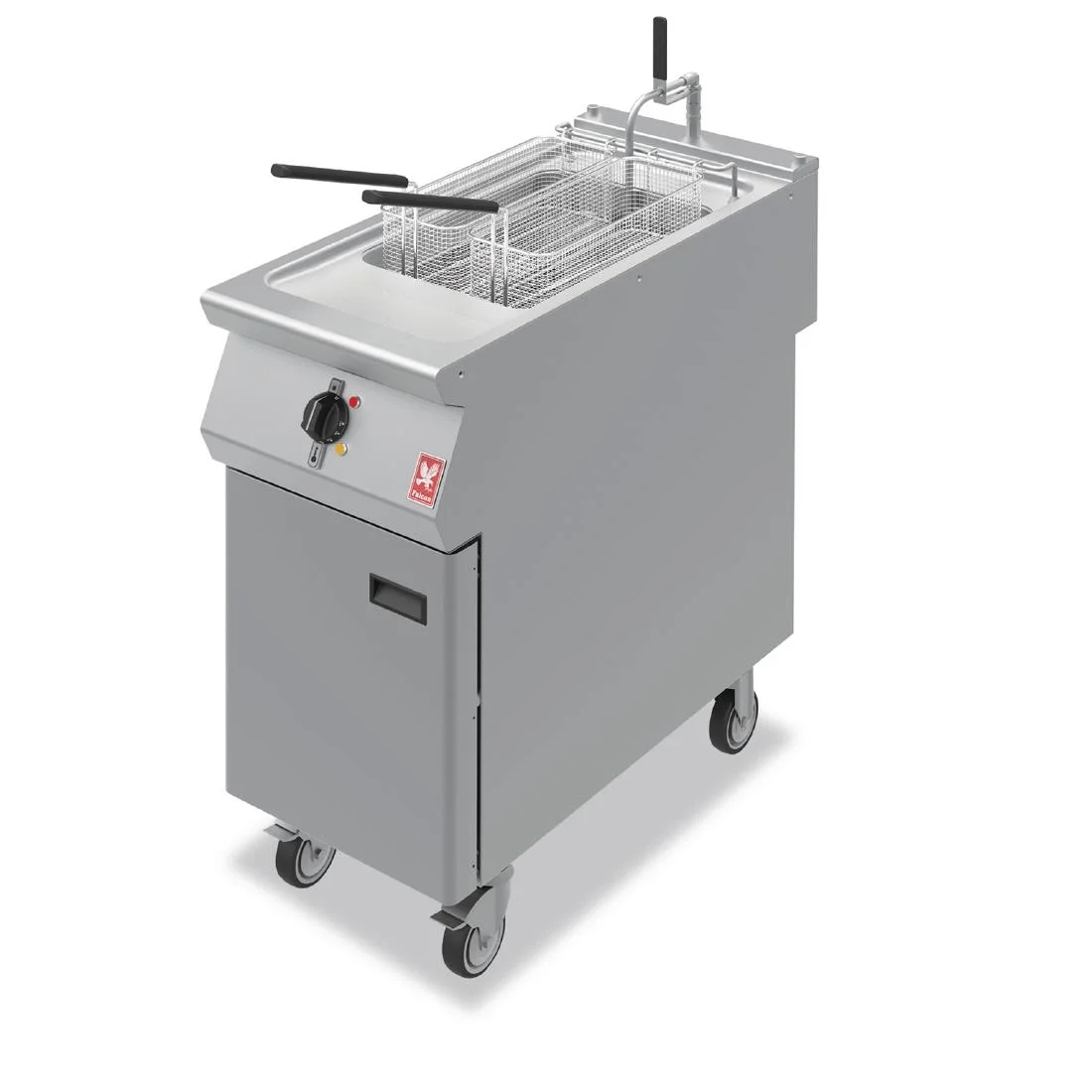 Falcon F900 Electric Fryer with Filtration on Castors E9341F