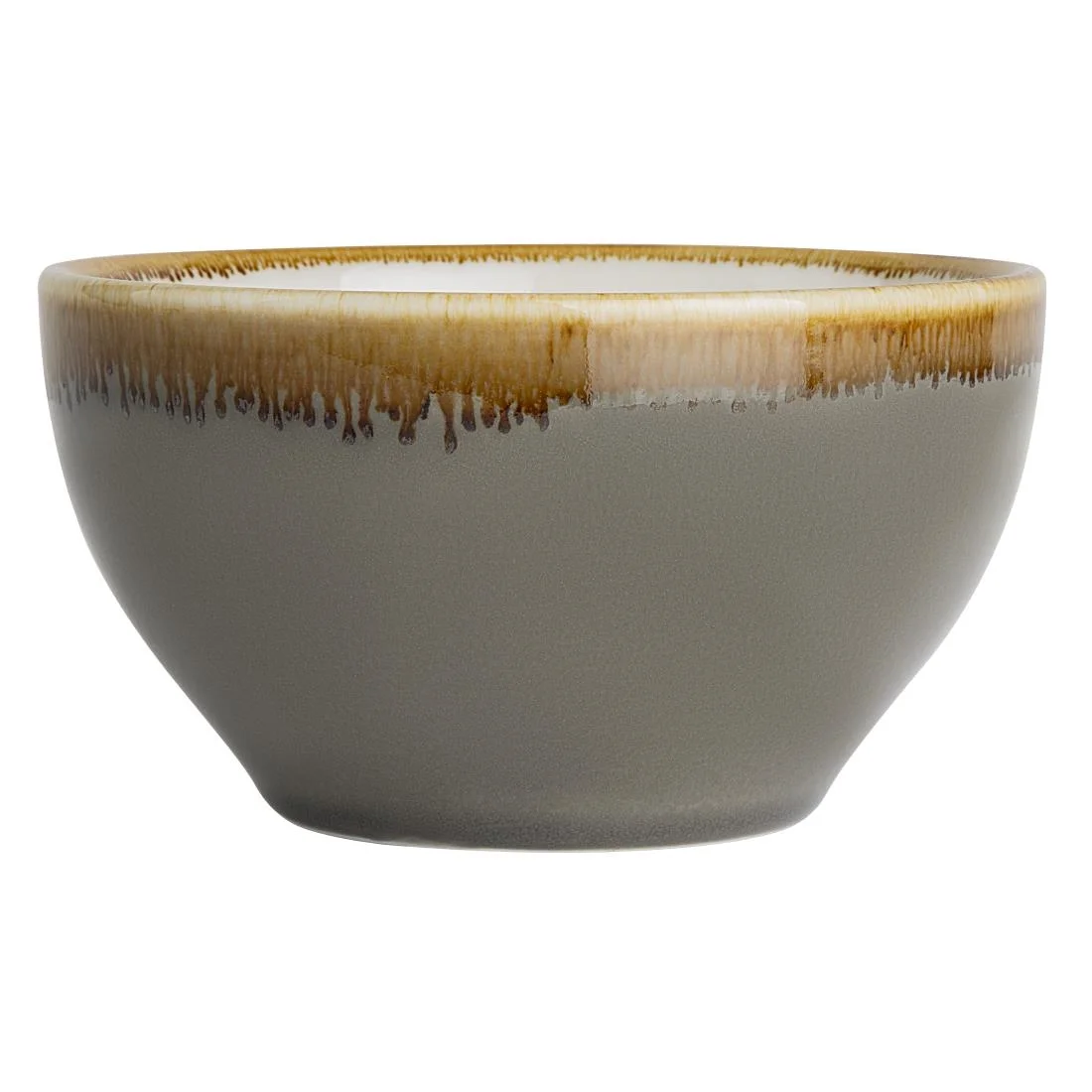 Olympia Kiln Round Bowl Smoke 140mm