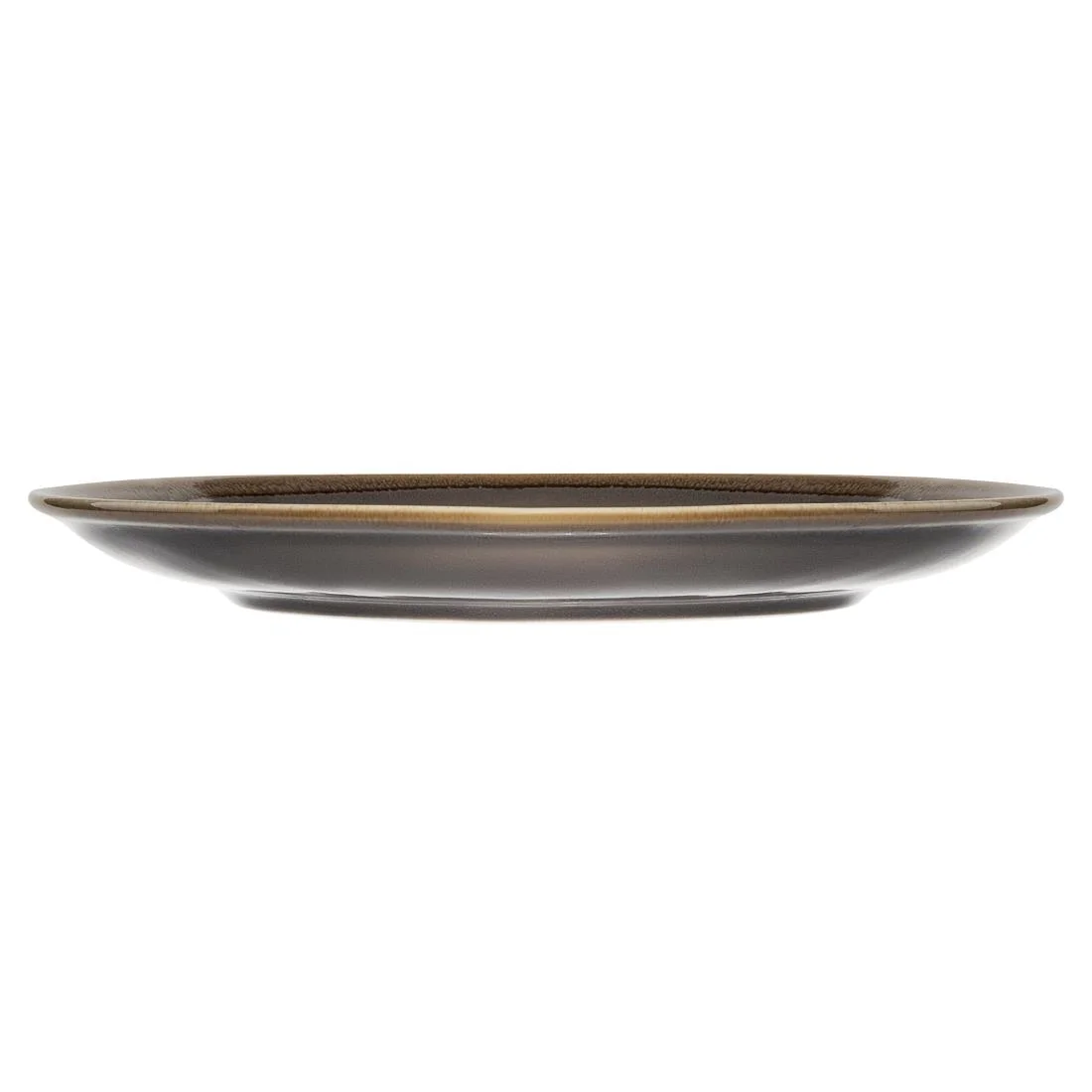Olympia Kiln Round Coupe Plate Smoke 280mm - Image 3