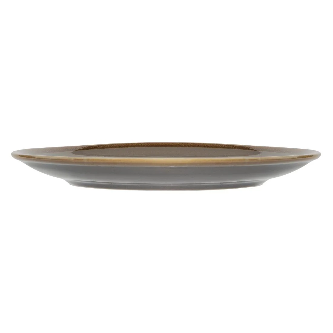 Olympia Kiln Round Coupe Plate Smoke 230mm - Image 5