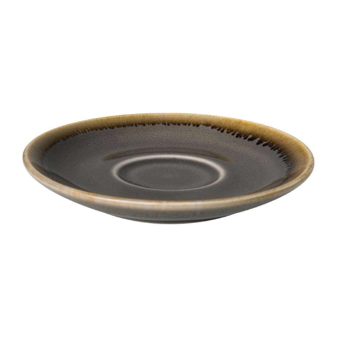 Olympia Kiln Espresso Saucer Smoke