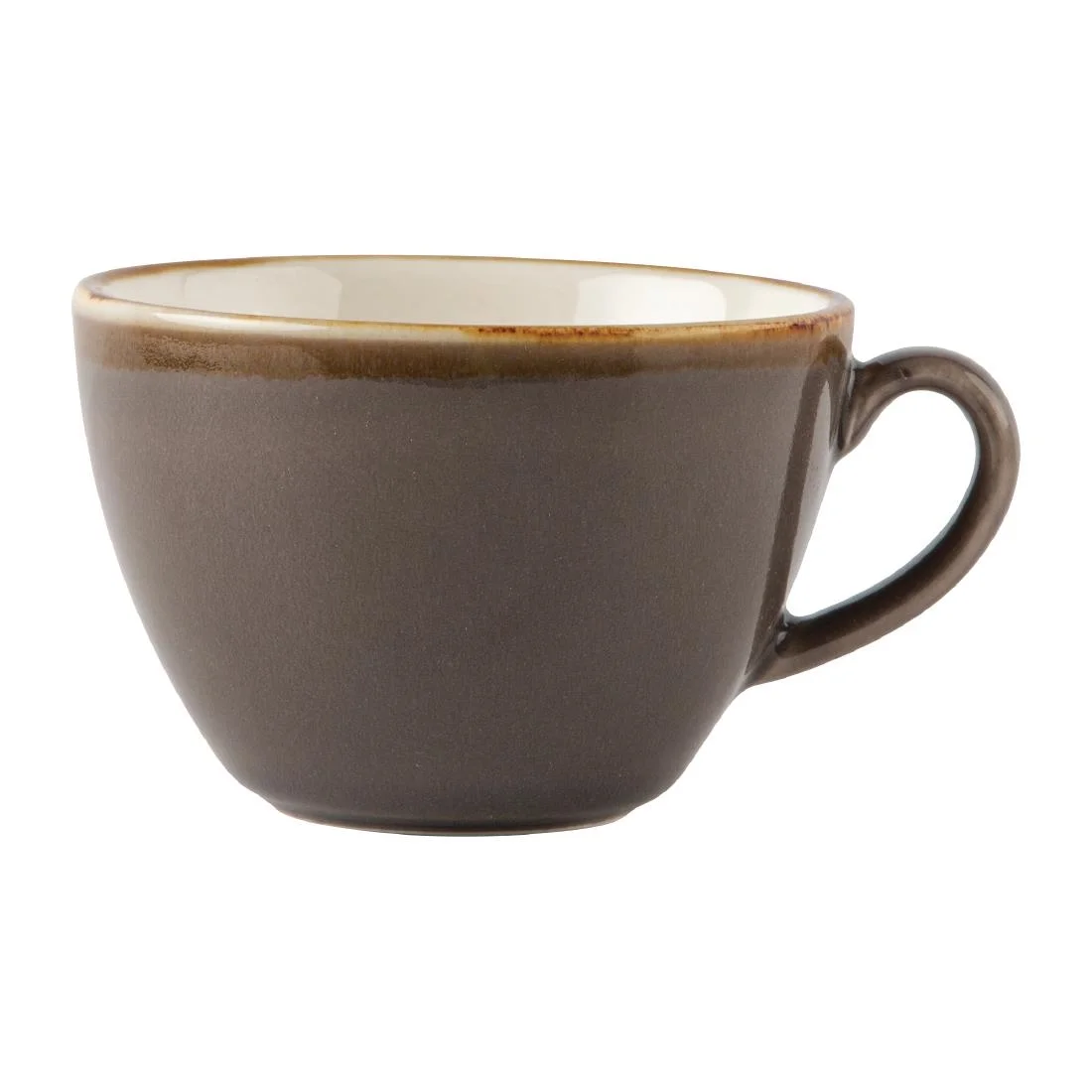 Olympia Kiln Cappuccino Cup Smoke 340ml