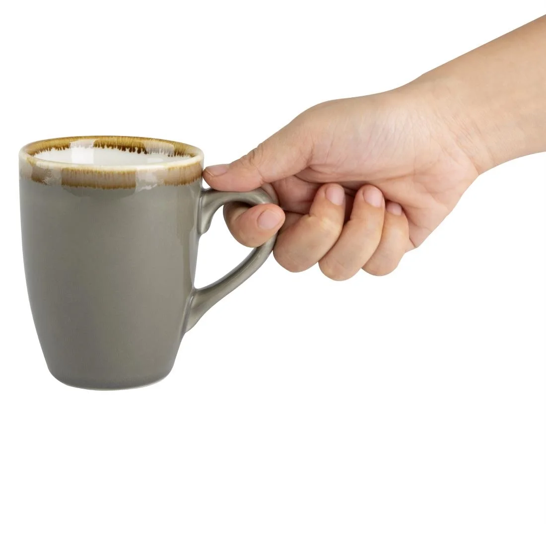 Olympia Kiln Mug Smoke 340ml - Image 5