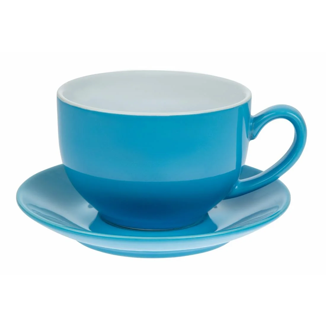 Olympia Cafe Saucer Blue 158mm - Image 4