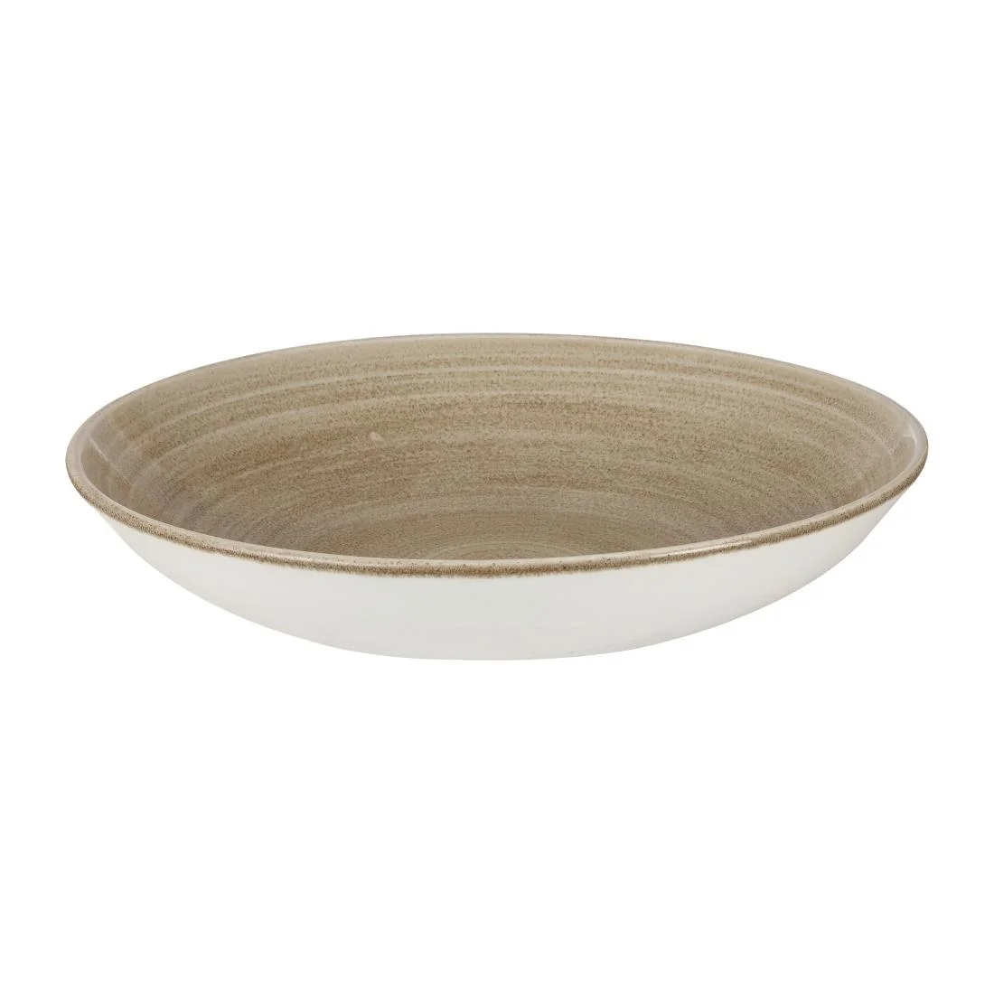 Churchill Stonecast Patina Antique Coupe Bowls Taupe 248mm - Image 3