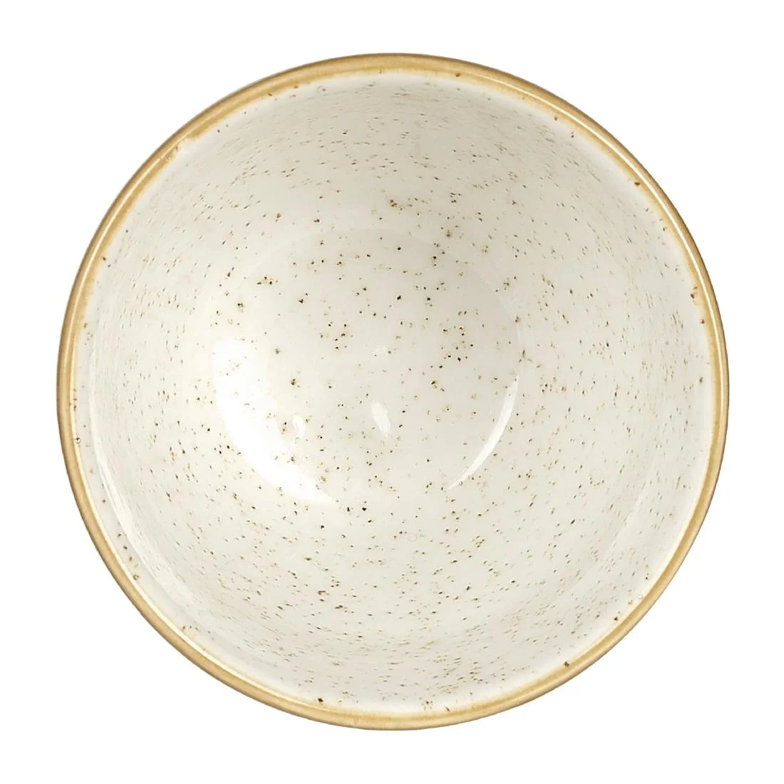 Churchill Stonecast Round Chip Mugs Barley White Ripple 285ml - Image 2