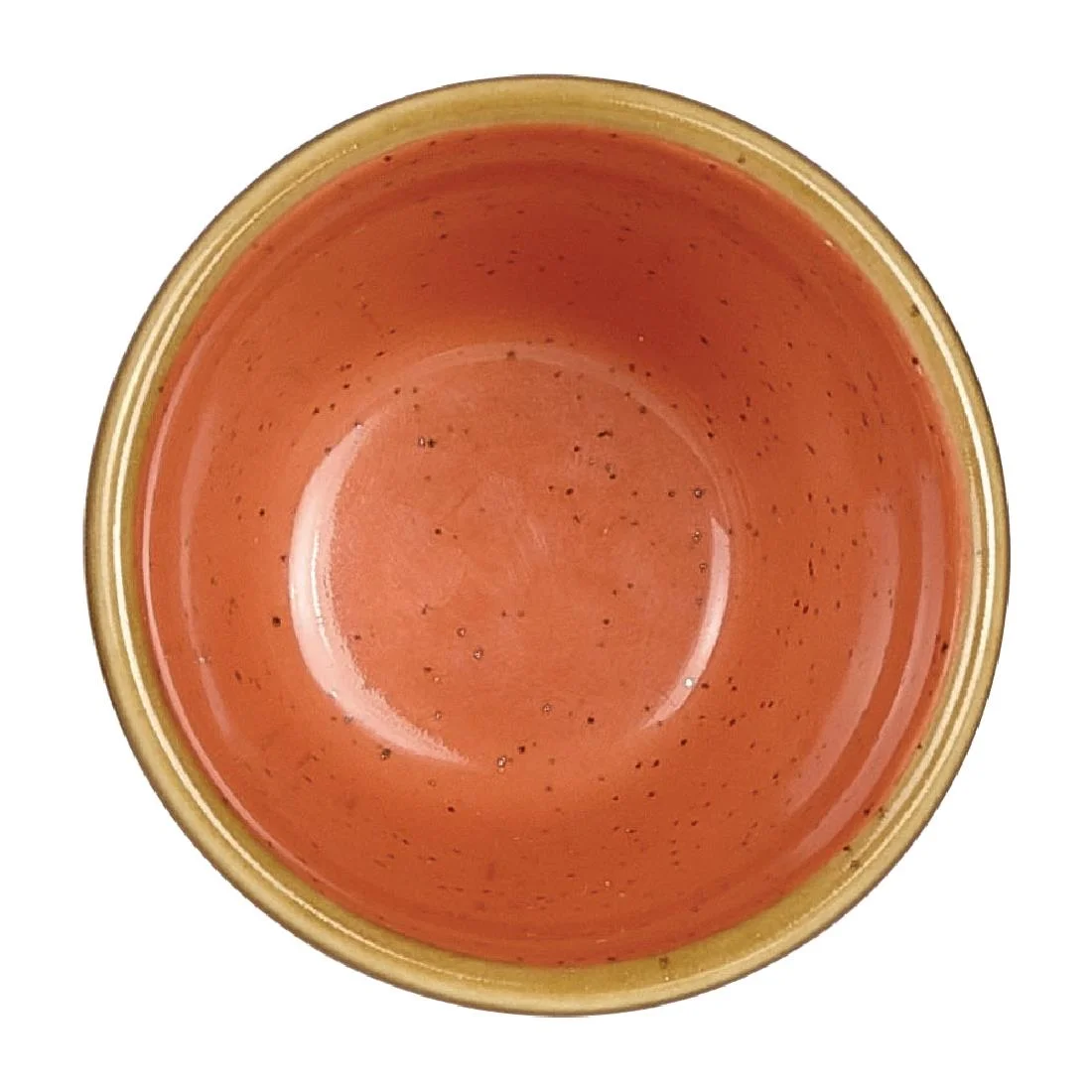 Churchill Stonecast Spiced Orange Ripple Dip Pots 57oz - Image 3