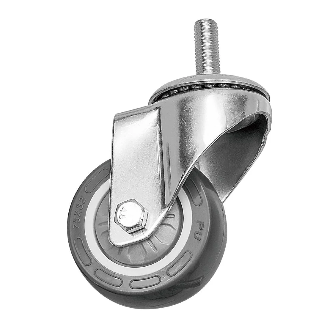 Vogue Stainless Steel Table Castors (Set of 4) - Image 3