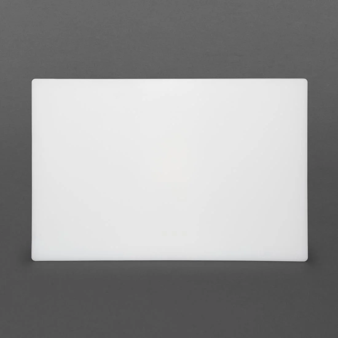 Hygiplas Low Density Antibacterial Chopping Board White 450x300x10mm - Image 2
