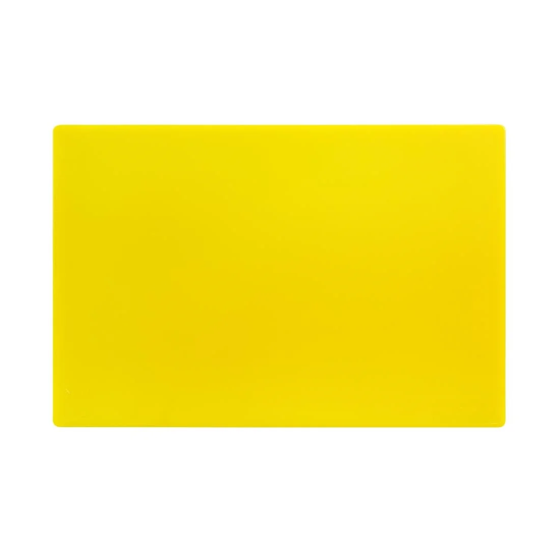 Hygiplas Low Density Antibacterial Chopping Board Yellow 450x300x10mm - Image 5