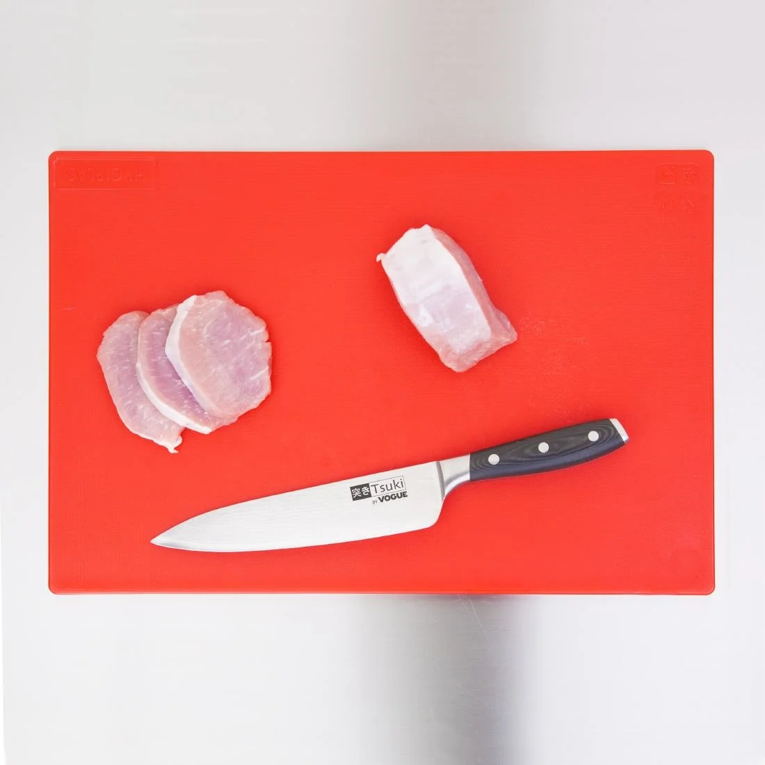 Hygiplas High Density Antibacterial 6-Piece Chopping Board Set 450x305x12mm - Image 3
