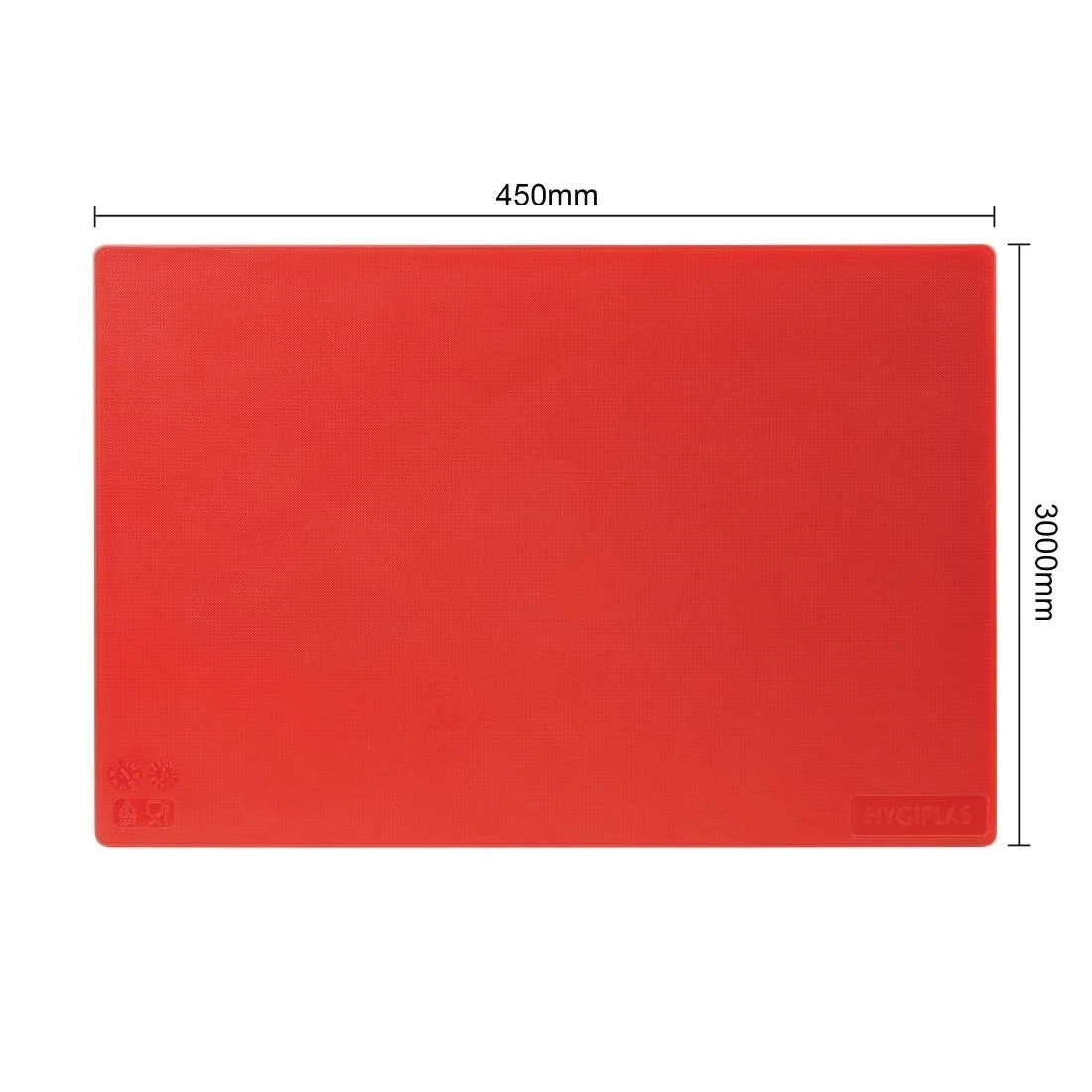 Hygiplas High Density Antibacterial 6-Piece Chopping Board Set 450x305x12mm - Image 7