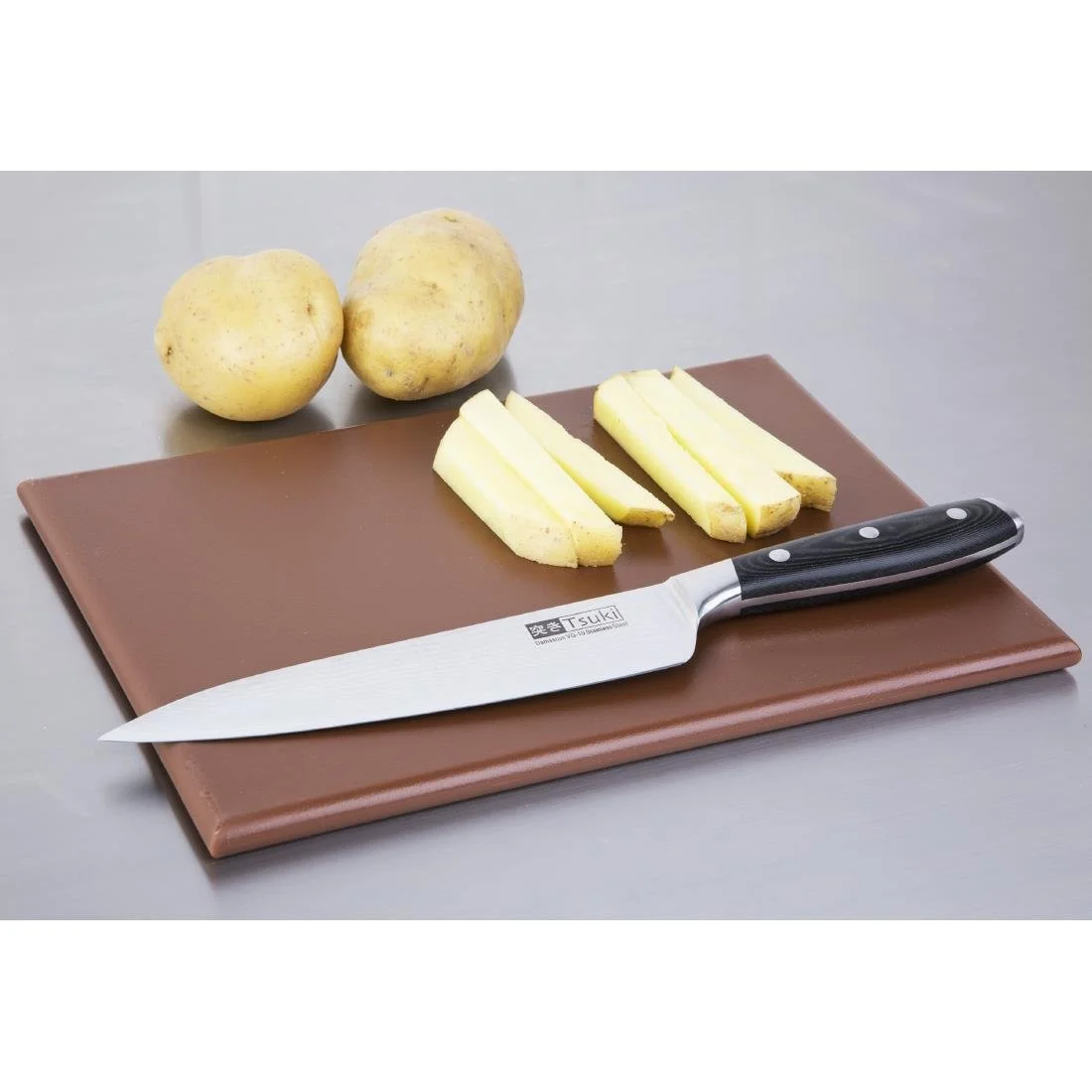 Hygiplas High Density Brown Chopping Board - Image 3