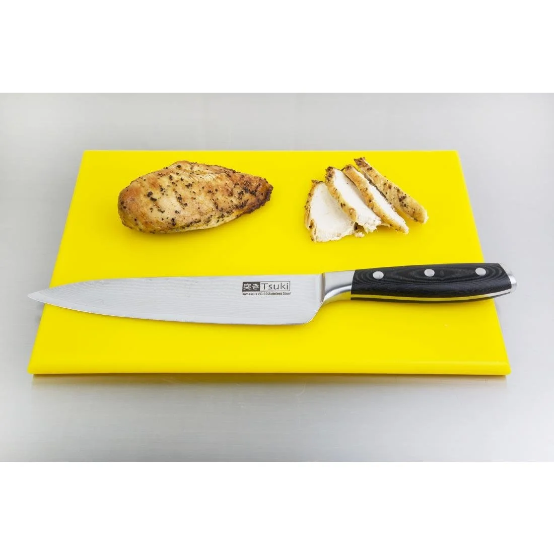 Hygiplas High Density Yellow Chopping Board - Image 2
