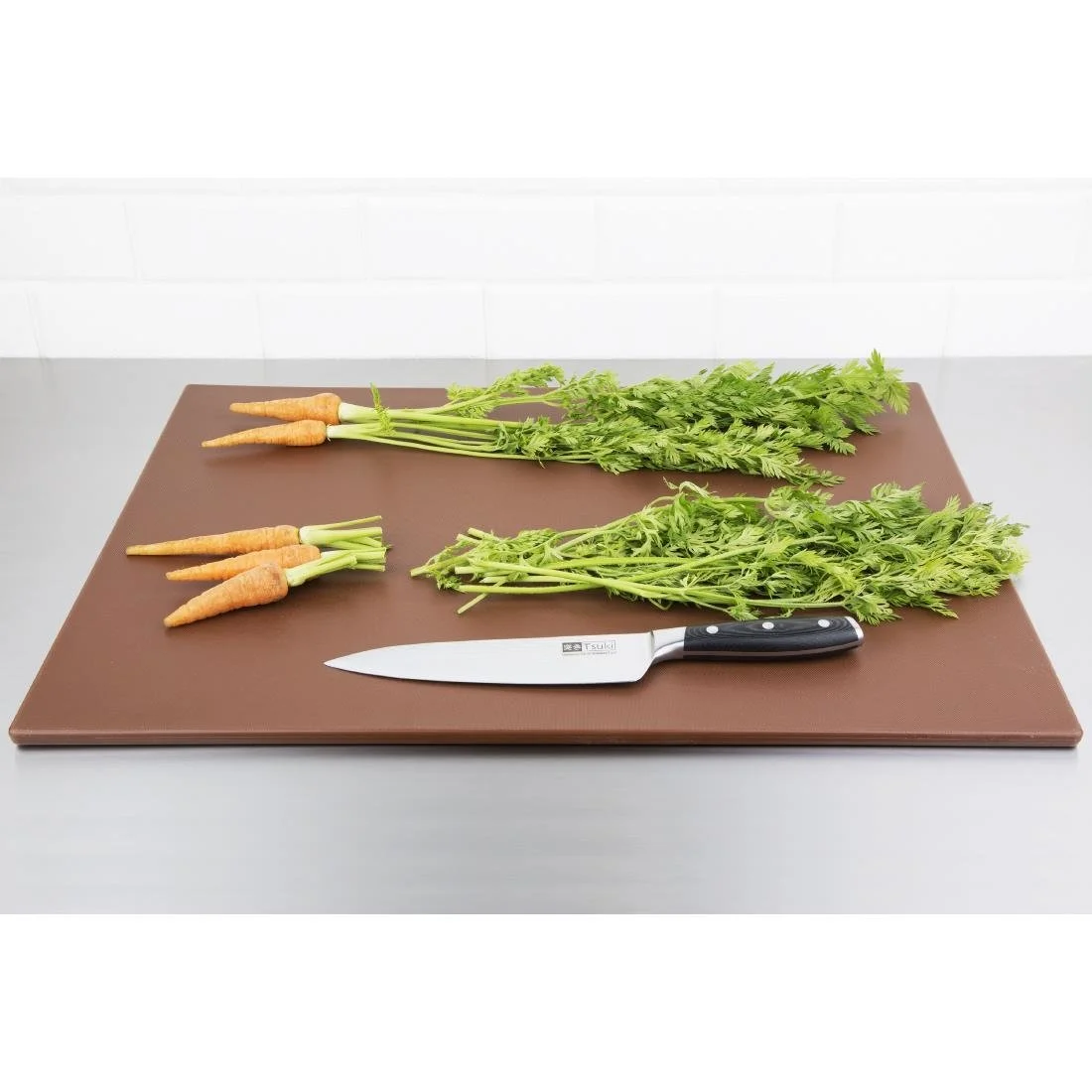 Hygiplas Low Density Brown Chopping Board - Image 2