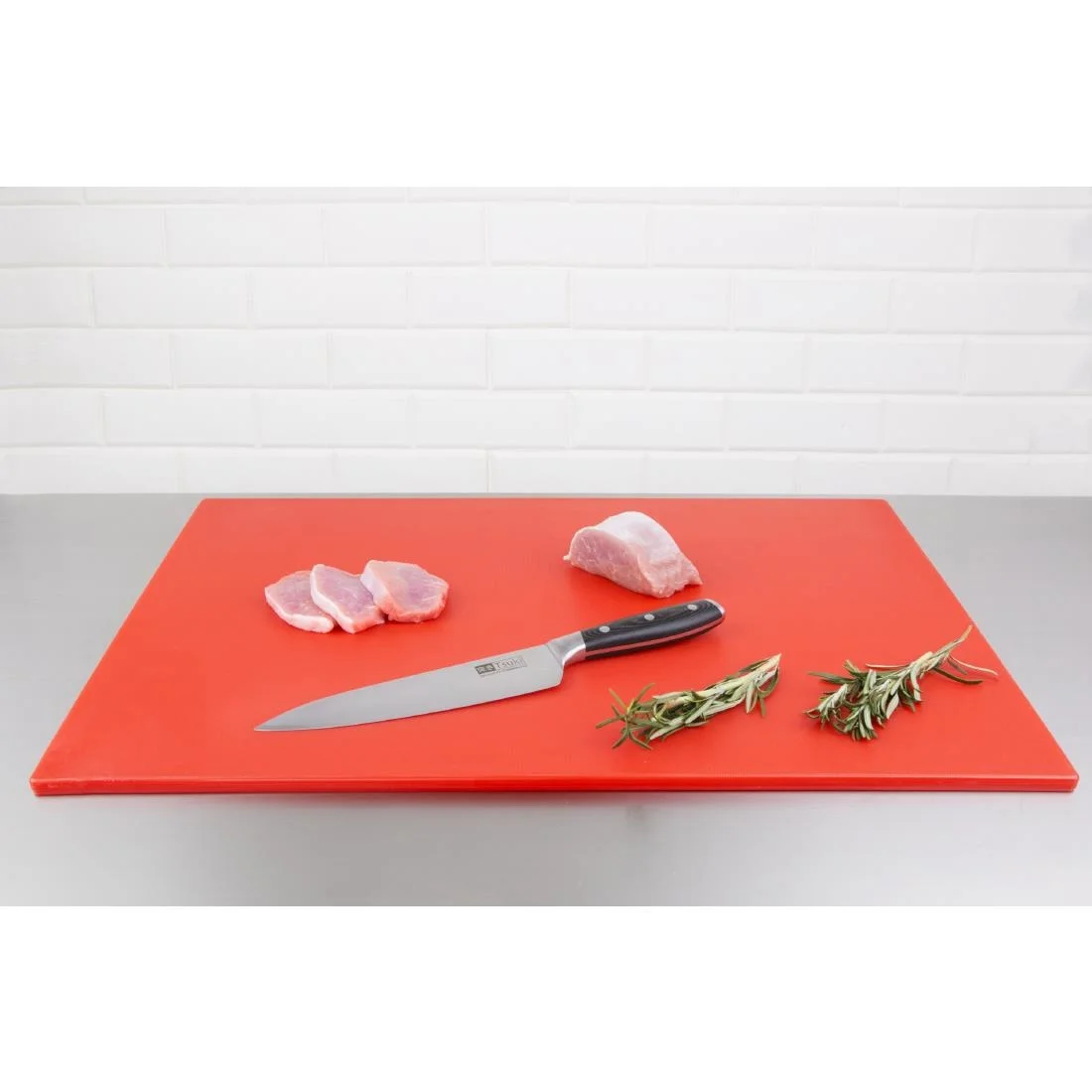 Hygiplas Low Density Red Chopping Board - Image 4