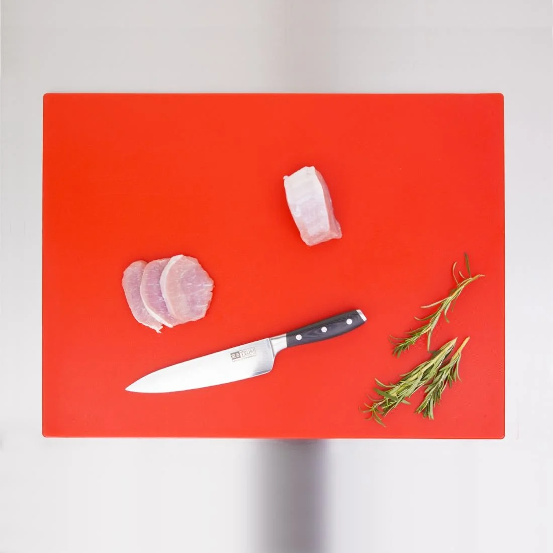 Hygiplas Low Density Red Chopping Board - Image 6