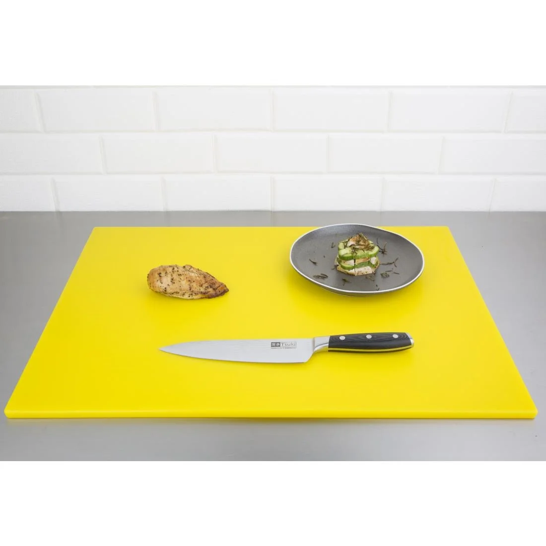 Hygiplas Low Density Yellow Chopping Board - Image 2