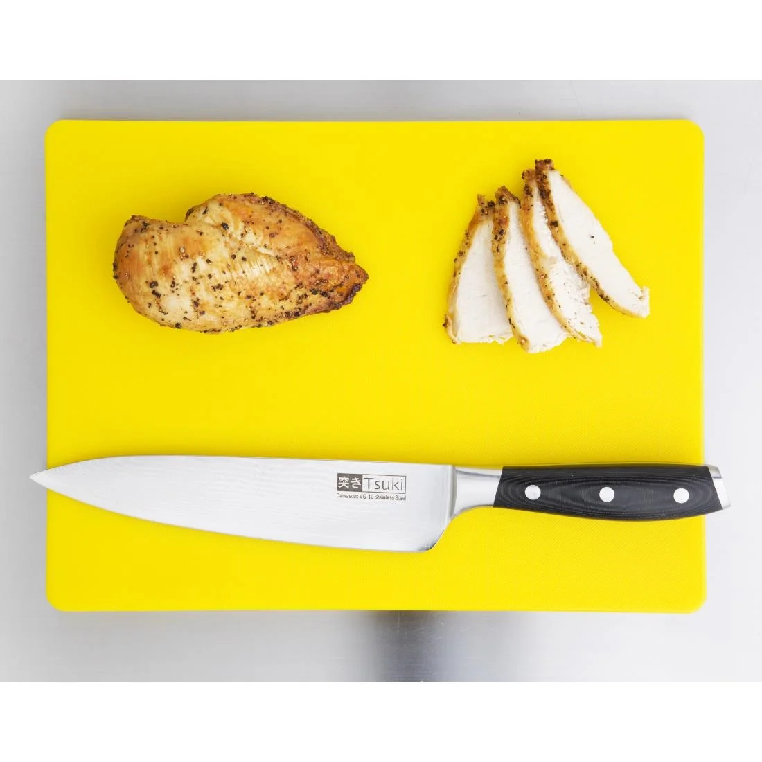 Hygiplas Low Density 6-Piece Chopping Board Set 300x225x10mm - Image 3