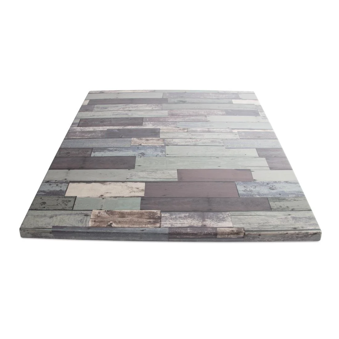 Werzalit Square 600mm Table Top Blanchas Blue - Image 2