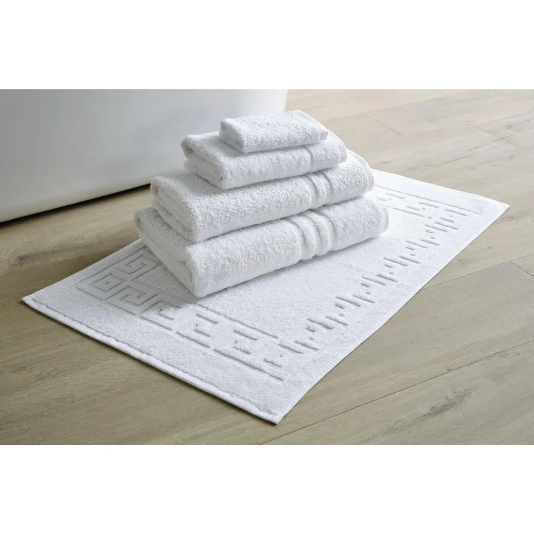 Eco Towel - White Bath Sheet - Image 5