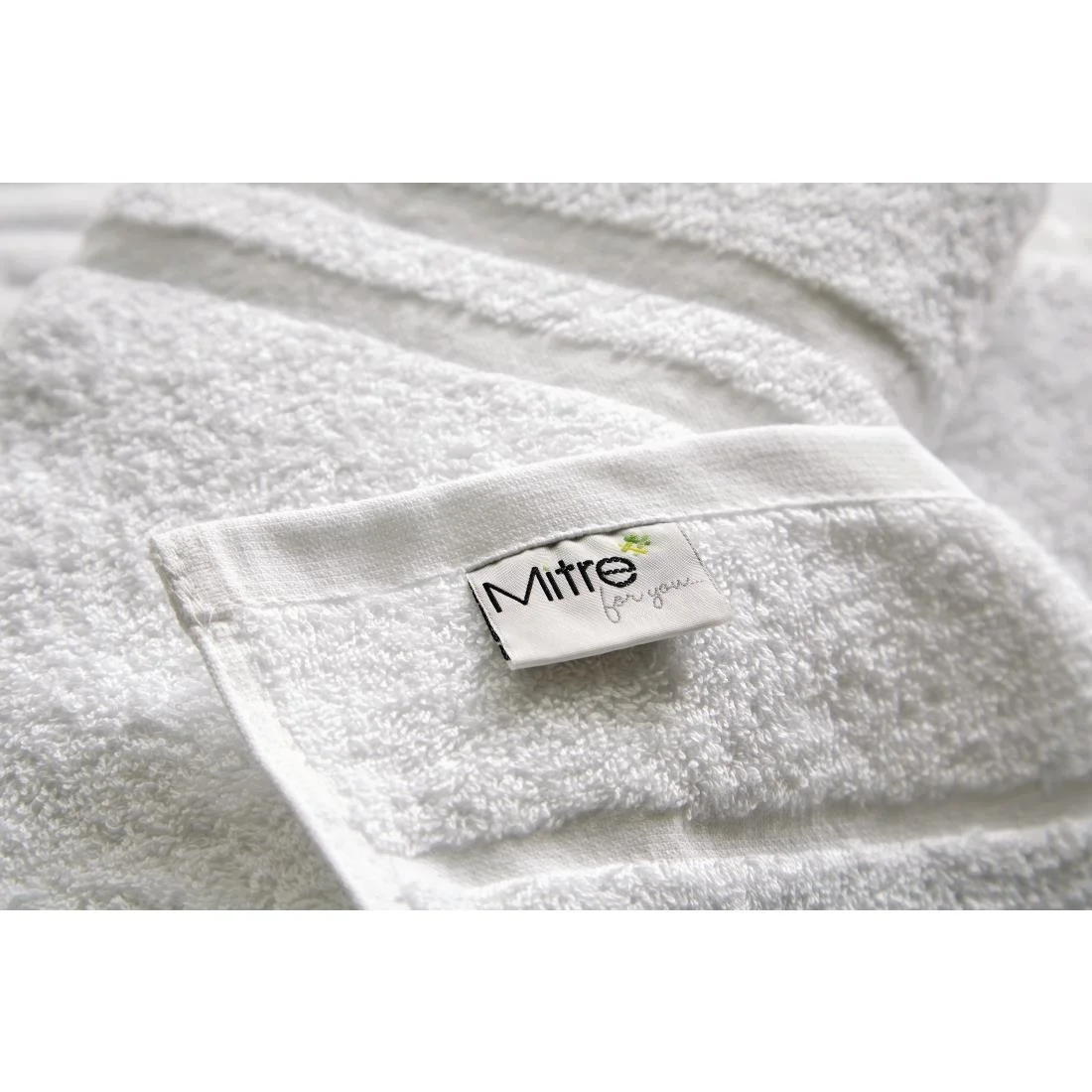 Eco Towel White Face Cloth 30x30cm (10 Pack) - Image 6