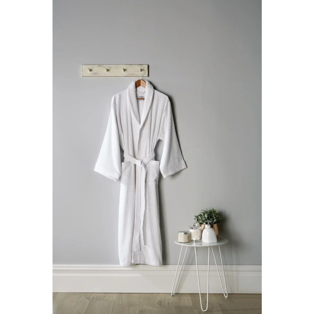 Eco Robe, Bathrobes White - Large - Image 4
