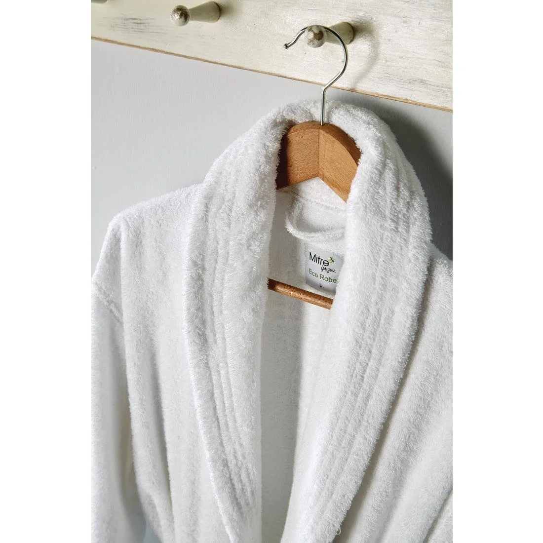 Eco Robe, Bathrobes White - Large - Image 6