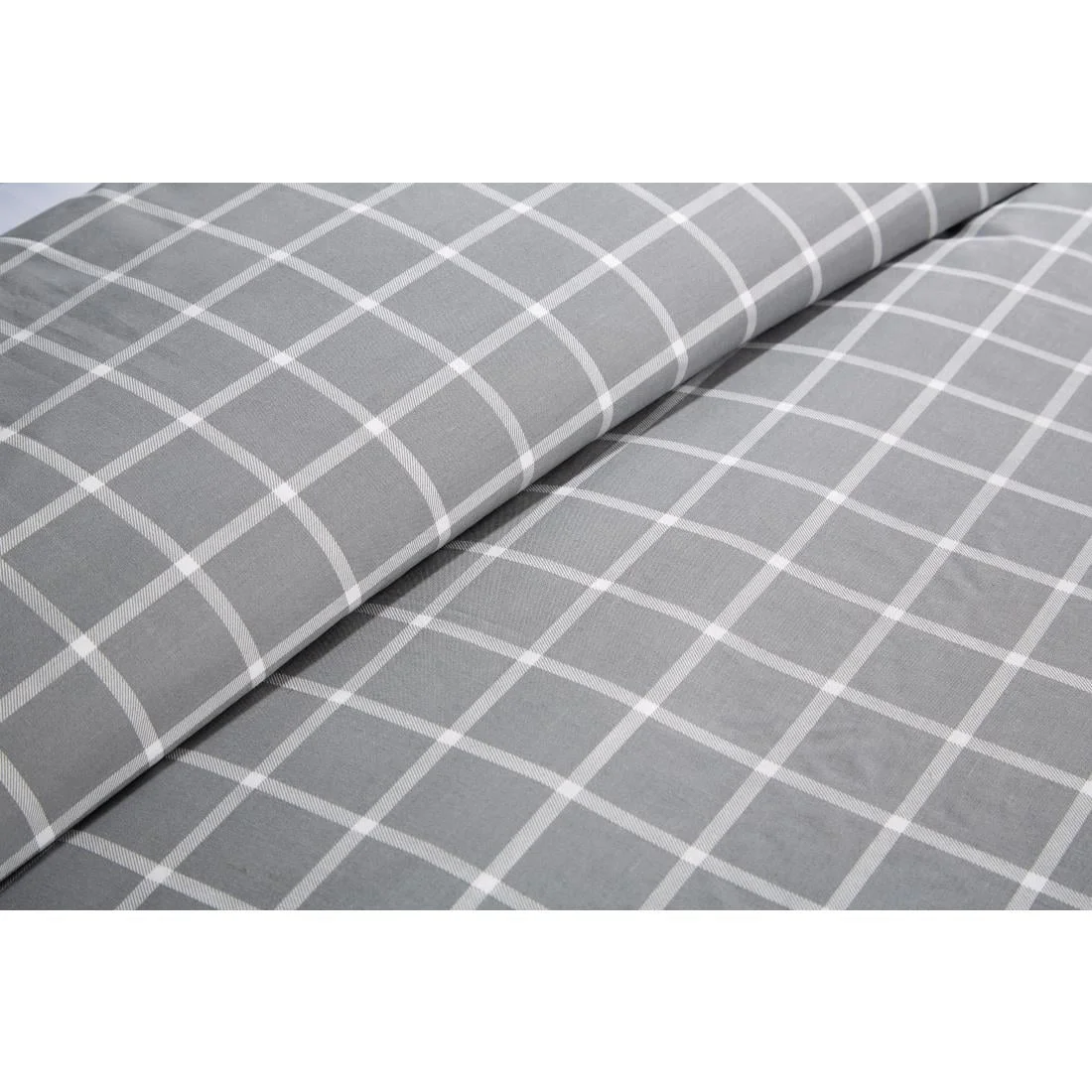 Mitre Essentials Stirling Pillowcase Grey 48 x 75cm - Image 3