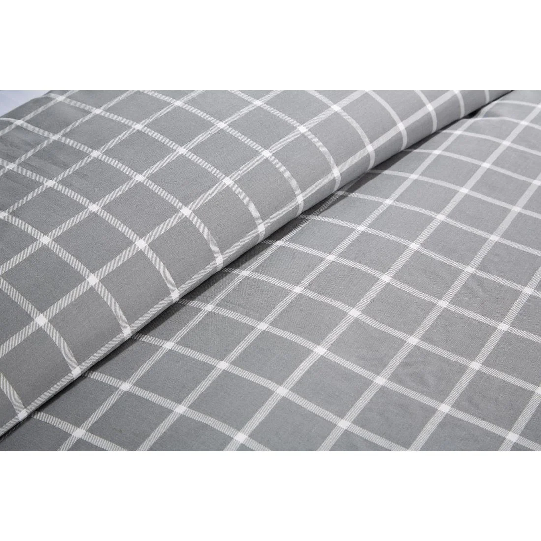Mitre Essentials Stirling Pillowcase Grey 48 x 75cm - Image 3