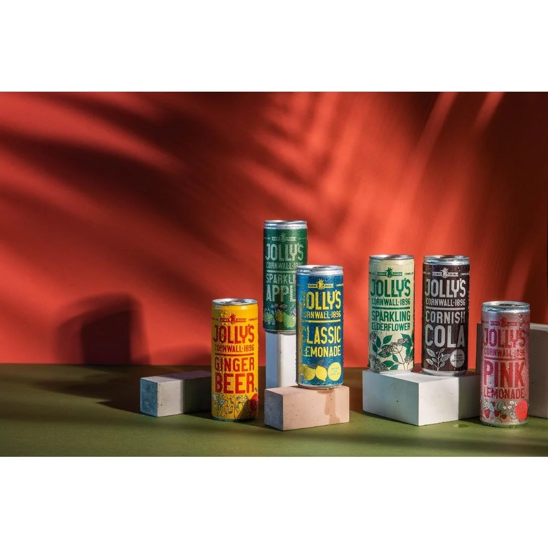 Jolly's Cornish Pink Lemonade Cans 250ml (24 Pack) - Image 3