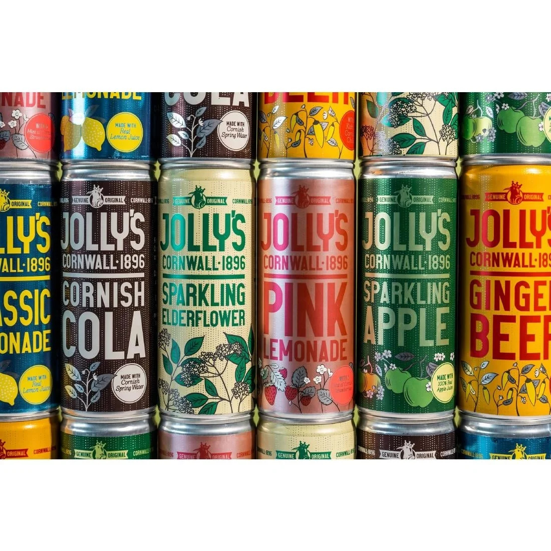 Jolly's Cornish Sparkling Apple Juice Cans 250ml (24 Pack) - Image 5