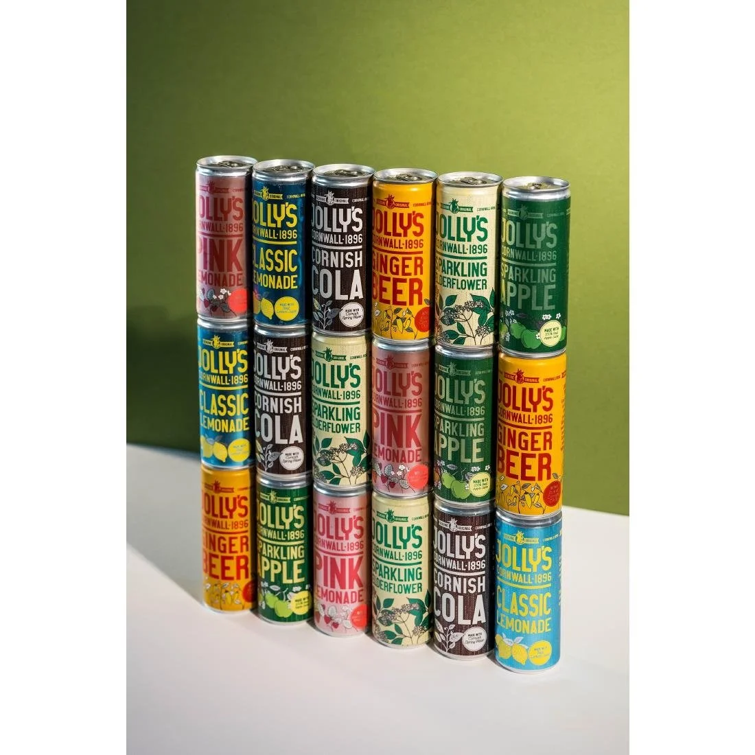 Jolly's Cornish Pink Lemonade Cans 250ml (24 Pack) - Image 6