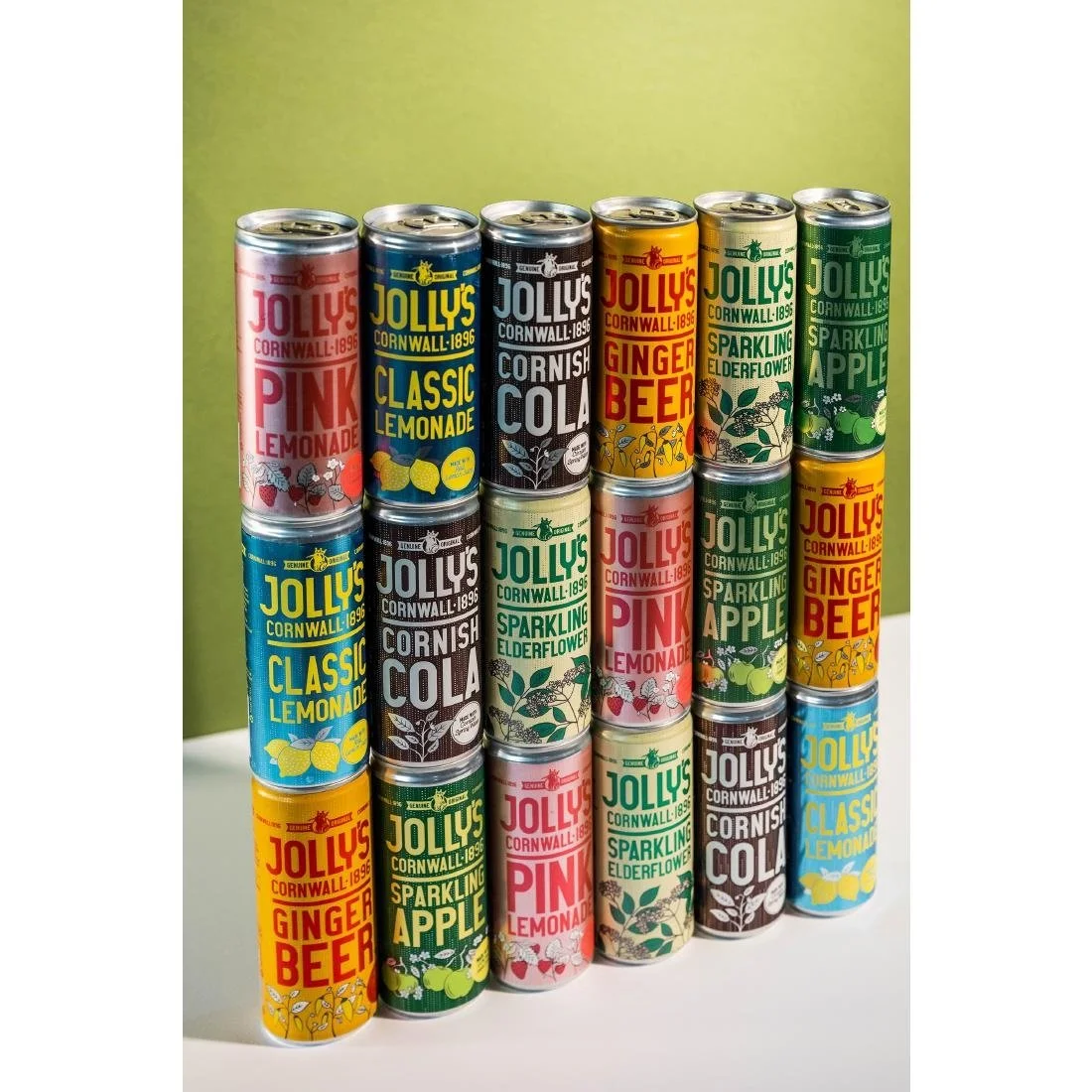 Jolly's Cornish Pink Lemonade Cans 250ml (24 Pack) - Image 7