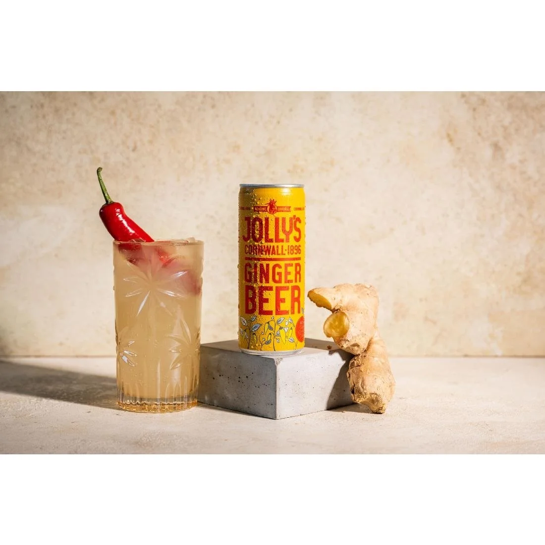 Jolly's Cornish Ginger Beer Cans 250ml (24 Pack) - Image 8