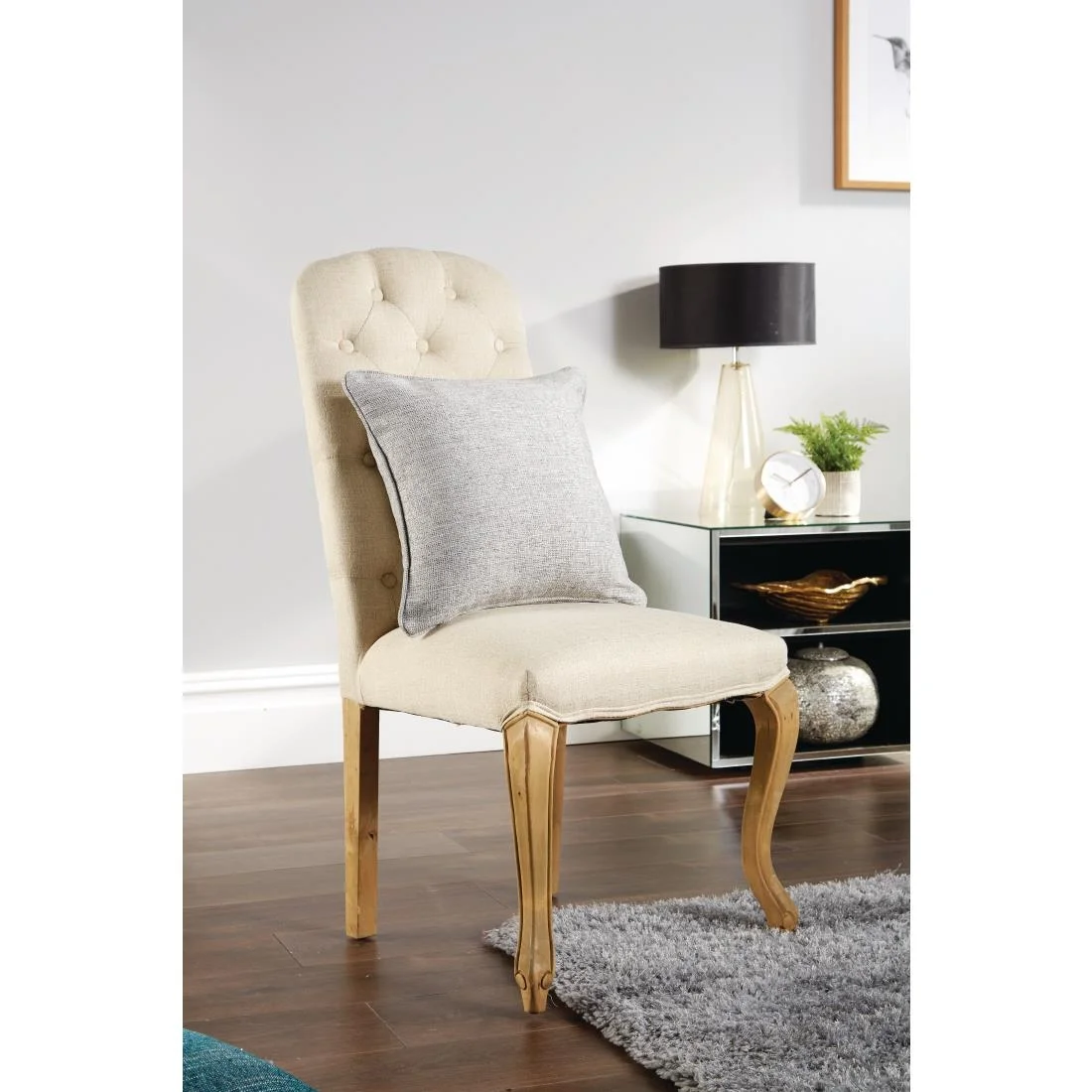 Mitre Polaris Throw Cushion Smoke 43 x43cm - Image 3