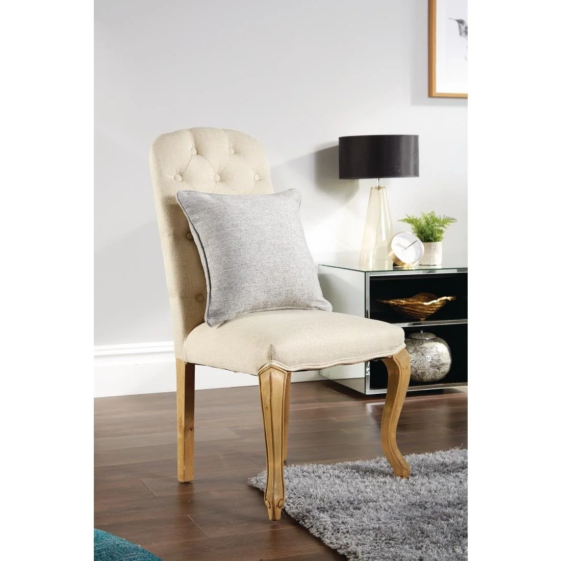 Mitre Polaris Throw Cushion Smoke 43 x43cm - Image 3