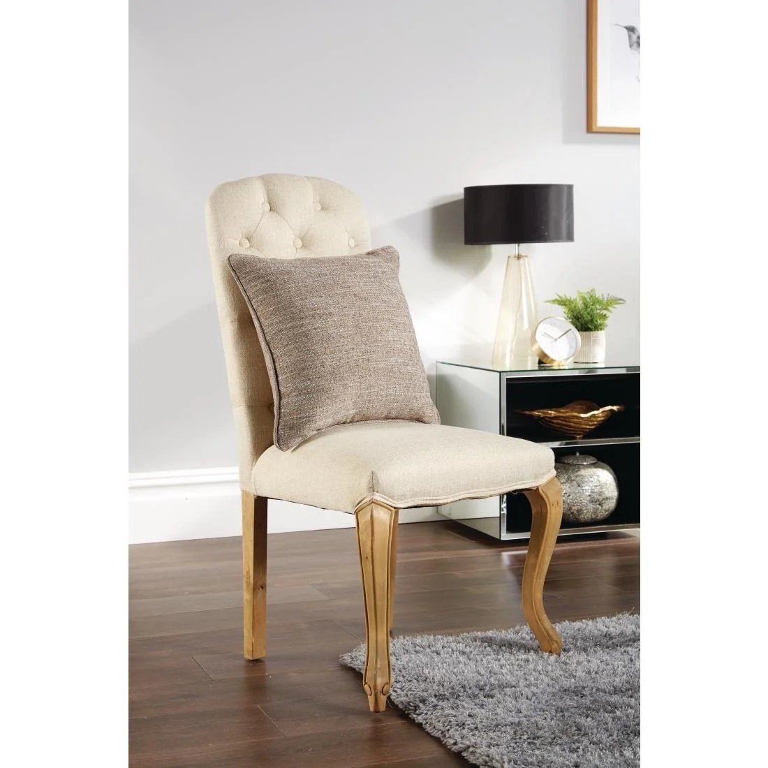 Mitre Polaris Throw Cushion Mocha 43 x43cm - Image 3