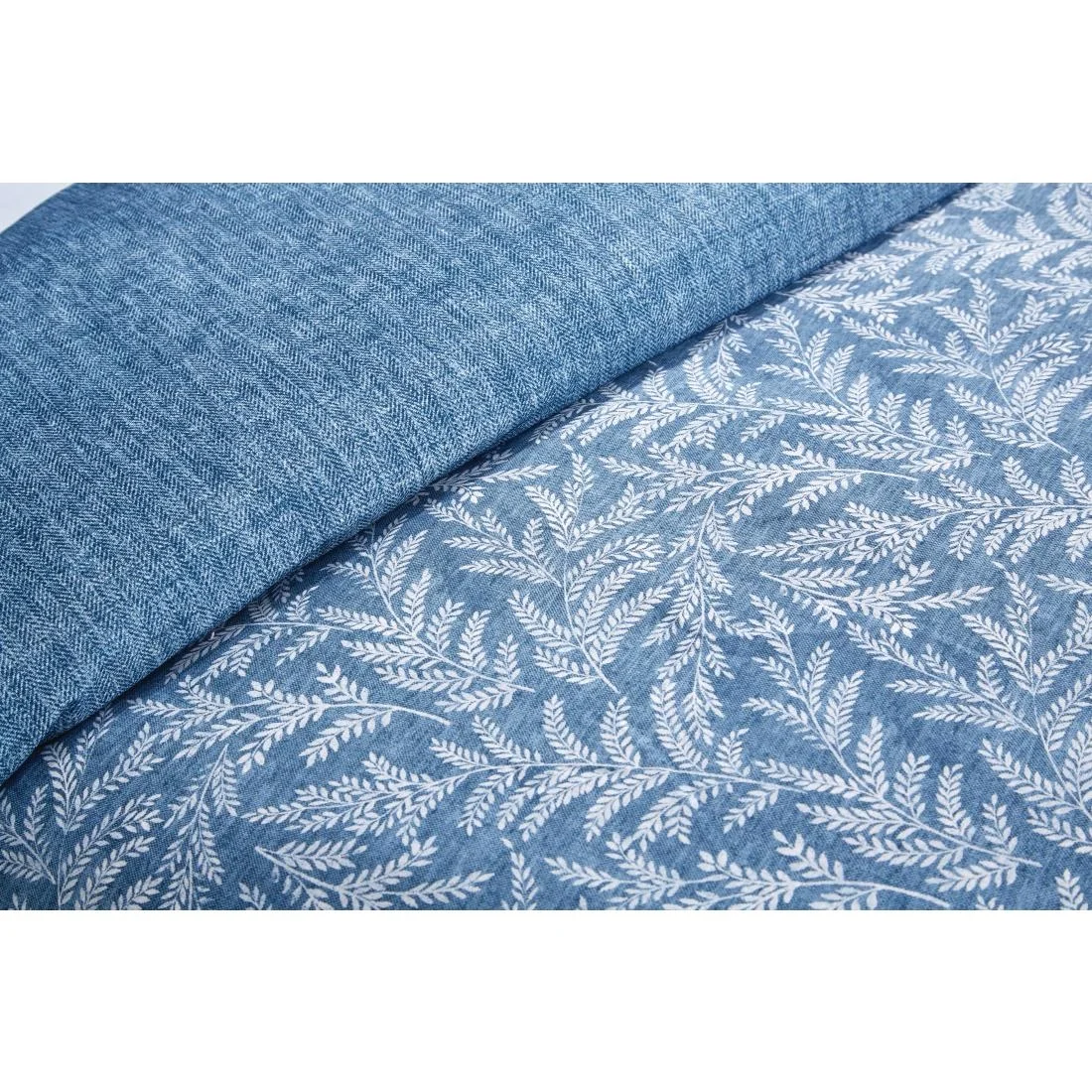 Mitre Essentials Fiorella Duvet Cover Indigo Single - Image 3