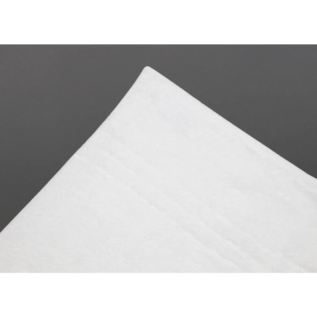 EcoKnit Bath Sheet White, 650gsm - Image 5
