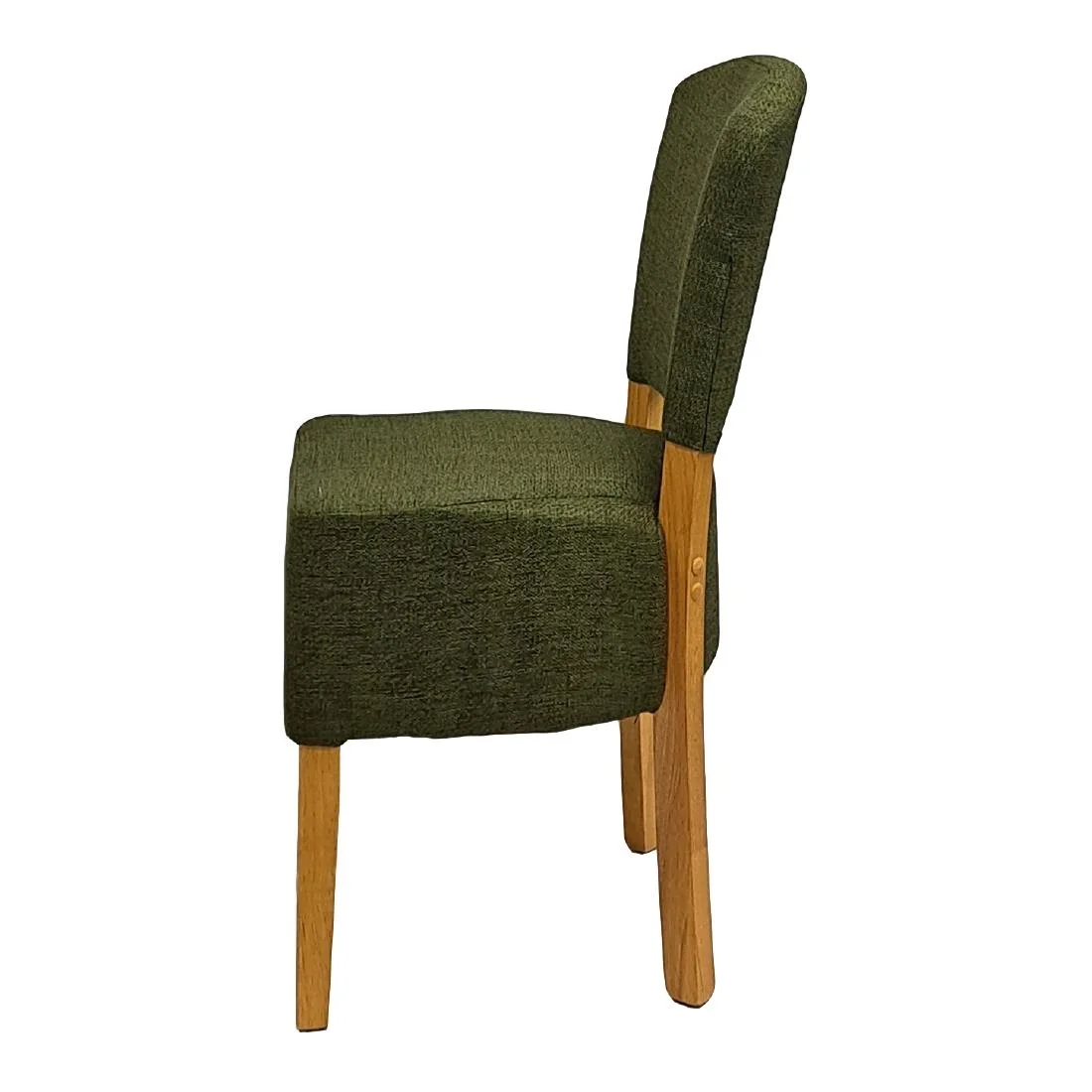 Hanoi Dining Chair In Soft Oak with Shetland Forest Seatpad (Pack of 2) - Image 3