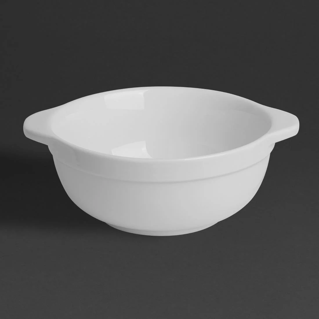 Olympia Whiteware Eared Bowls 640ml (4 Pack) - Image 1