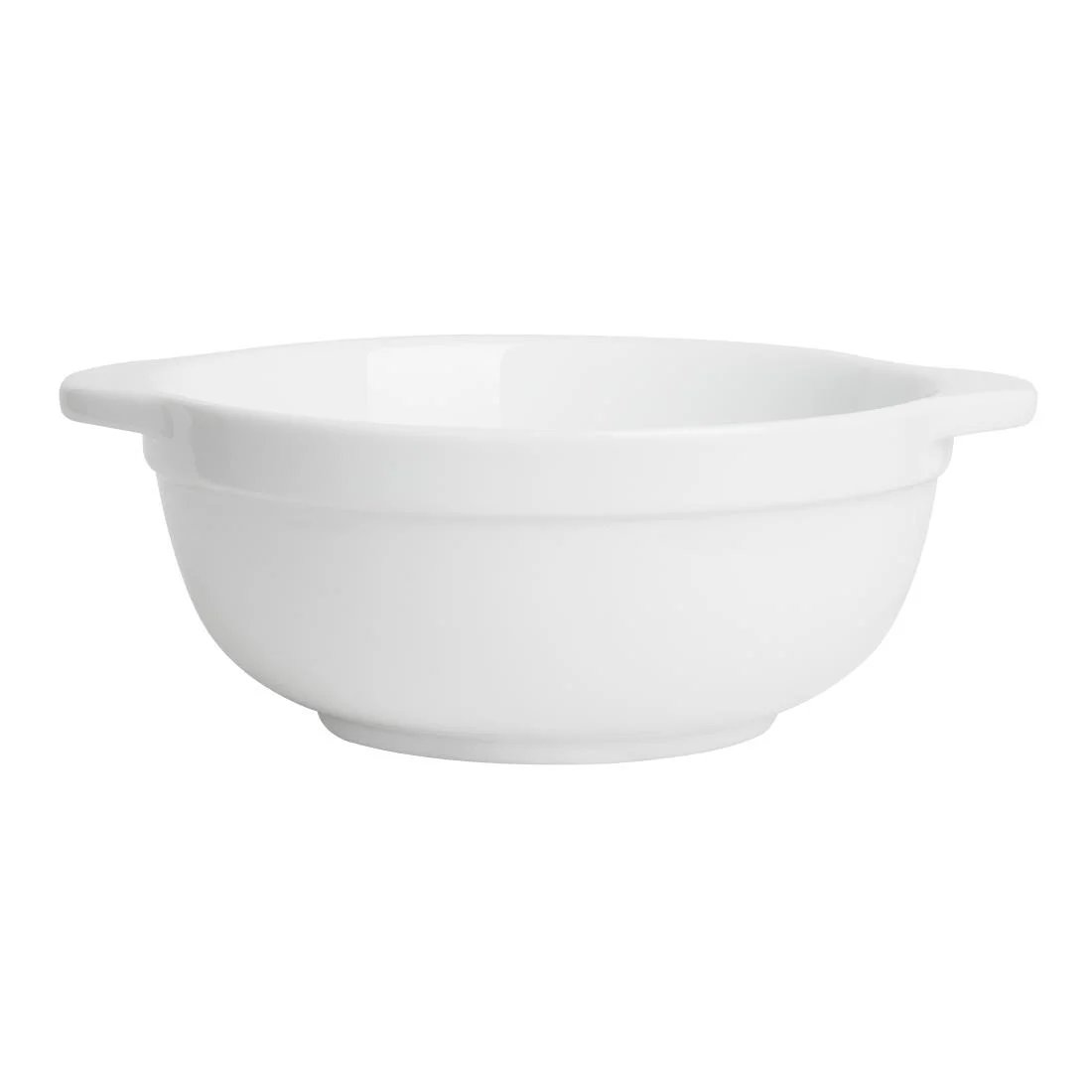 Olympia Whiteware Eared Bowls 640ml (4 Pack) - Image 3