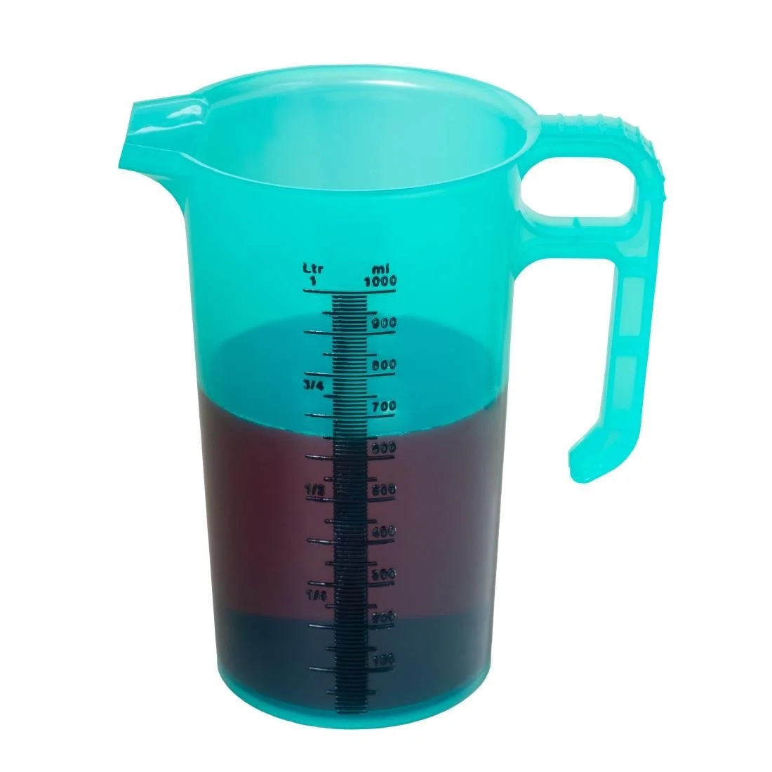 Pro-Measures Polypropylene Measuring Jug Green 1Ltr - Image 3