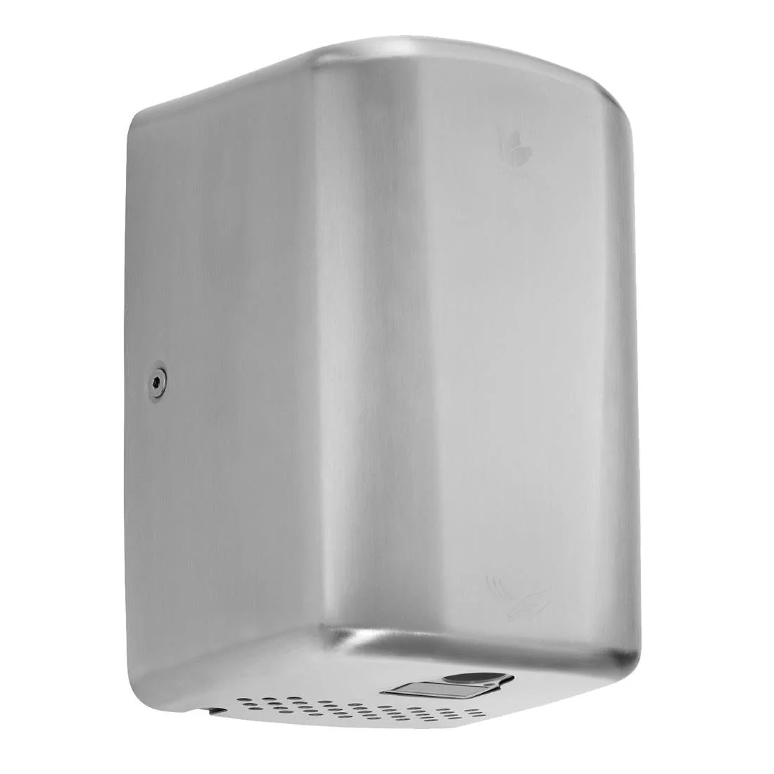 Dryflow Turboforce Junior PLUS Hand Dryer Brushed Satin - Image 1