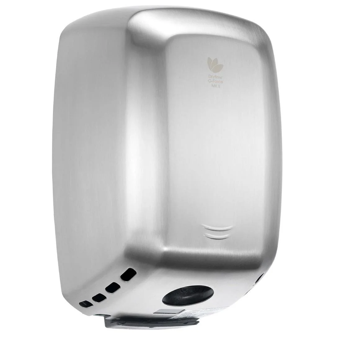 Dryflow G-Force MKII Hand Dryer with HEPA Filter Brushed Satin - Image 1