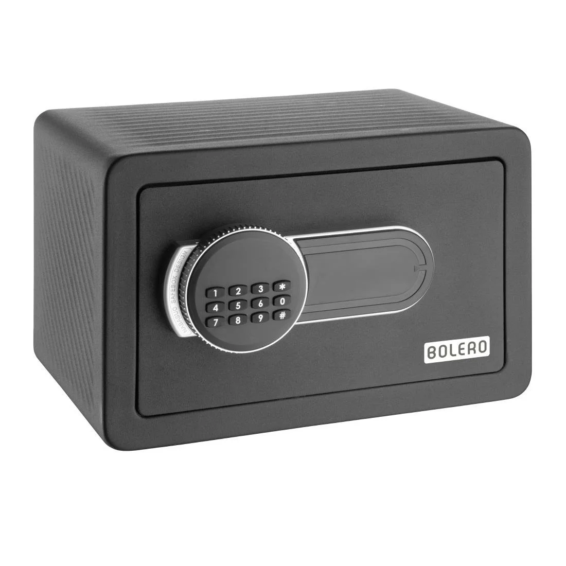 Bolero Standard Hotel Room Safe Black 200x310x200mm - Image 2