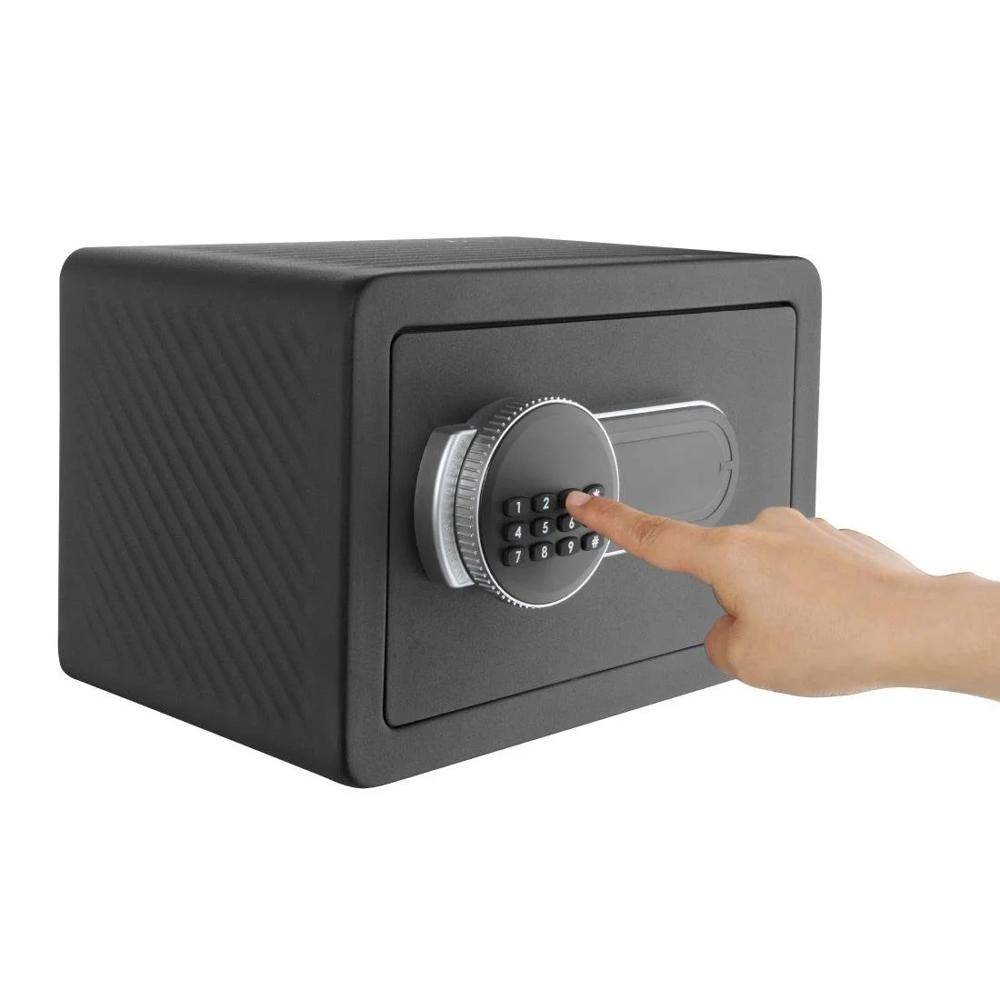 Bolero Standard Hotel Room Safe Black 200x310x200mm - Image 3