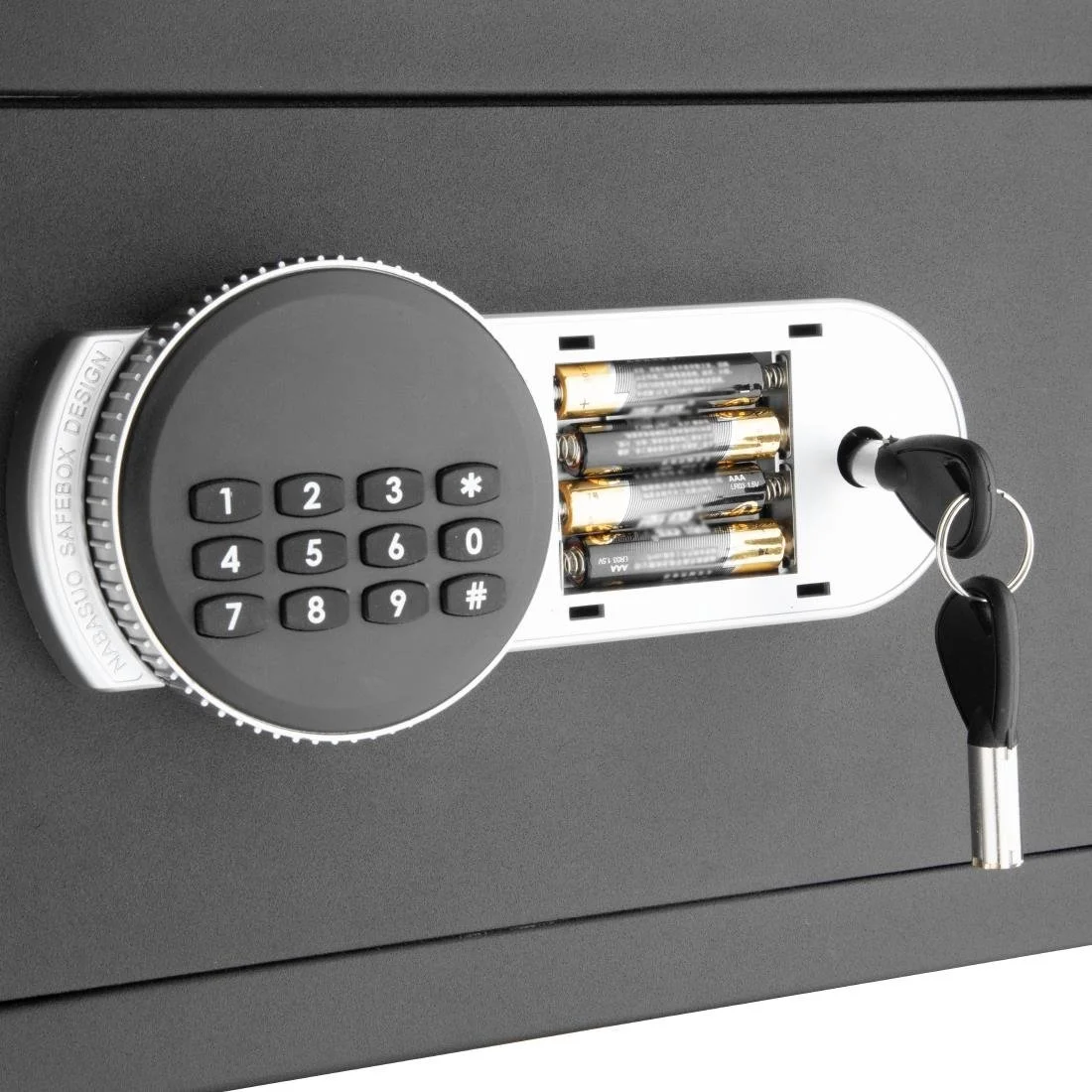 Bolero Standard Hotel Room Safe Black 200x310x200mm - Image 4